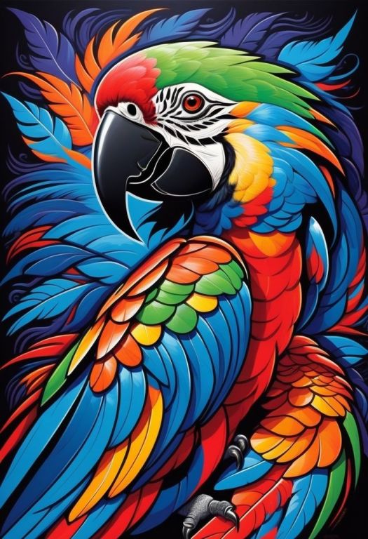 <div class='list-title'>Colorful parrot</div><div class='list-plustitle'>needlepoint kit</div>