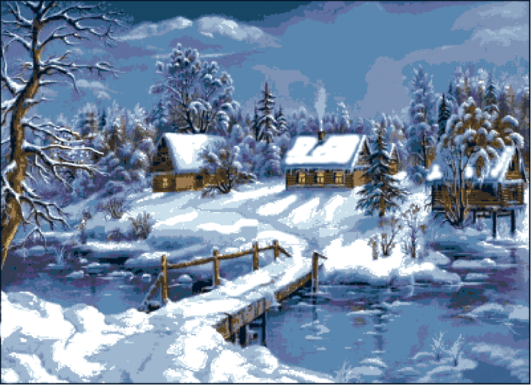 <div class='list-title'>Winter in the Village</div><div class='list-plustitle'>needlepoint kit</div>
