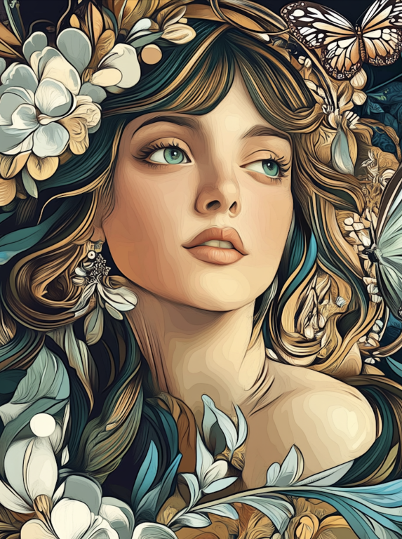 <div class='list-title'>Mucha style: The longing woman</div><div class='list-plustitle'>needlepoint kit</div>